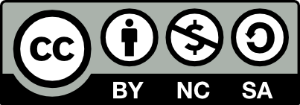Emblem der CC BY-NC-ND Lizenz