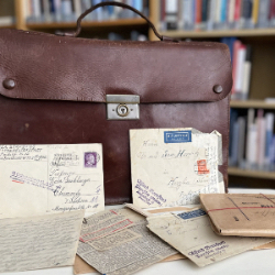 Aktentasche, Dokumente und Briefe der Familie Horwitz. Foto: IGdJ